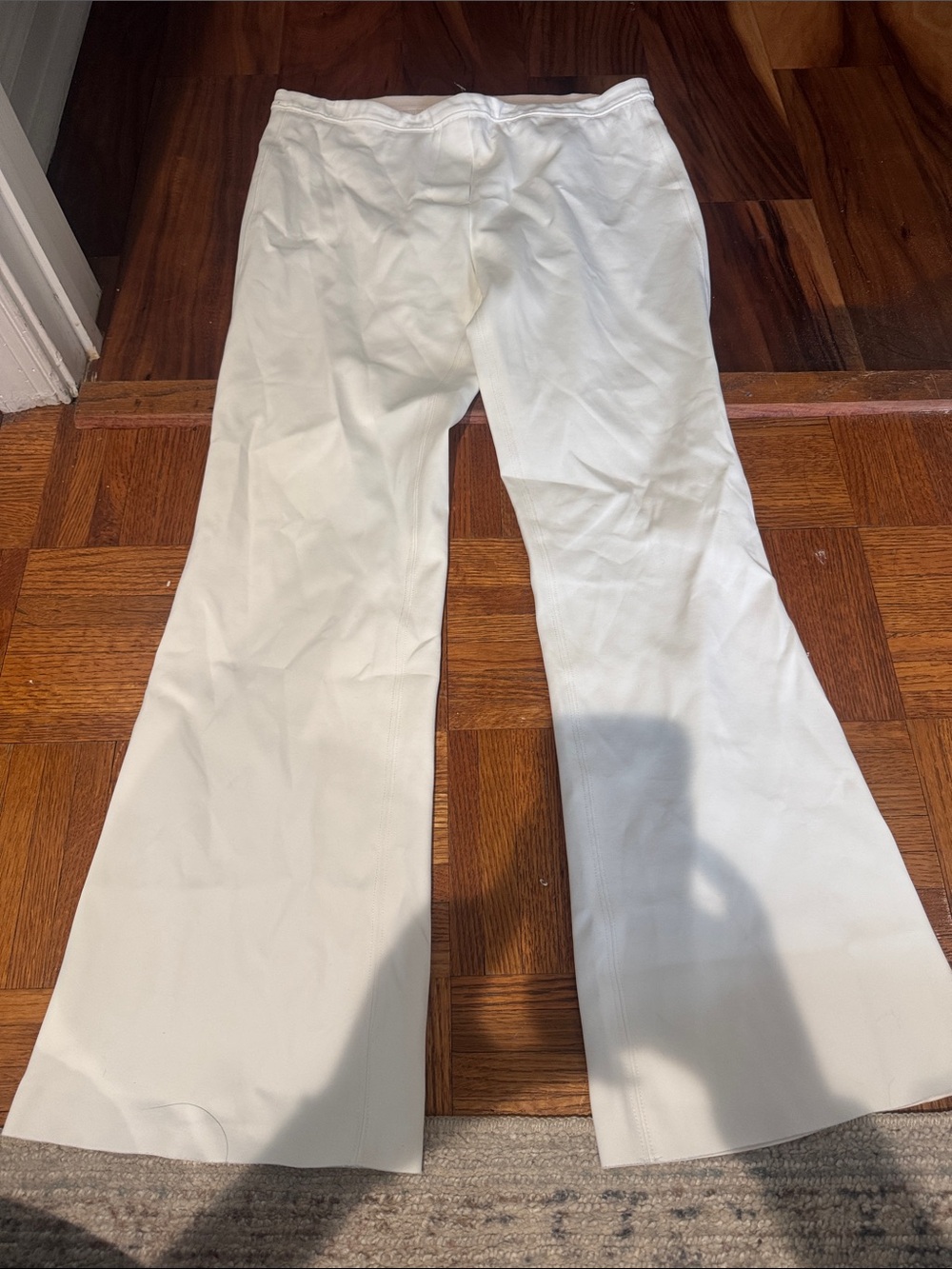 Liviana conti Women's White Boot Cut Flare Pants
